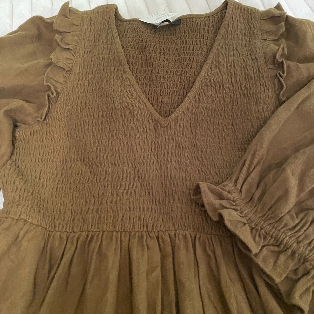Madewell flannel dress